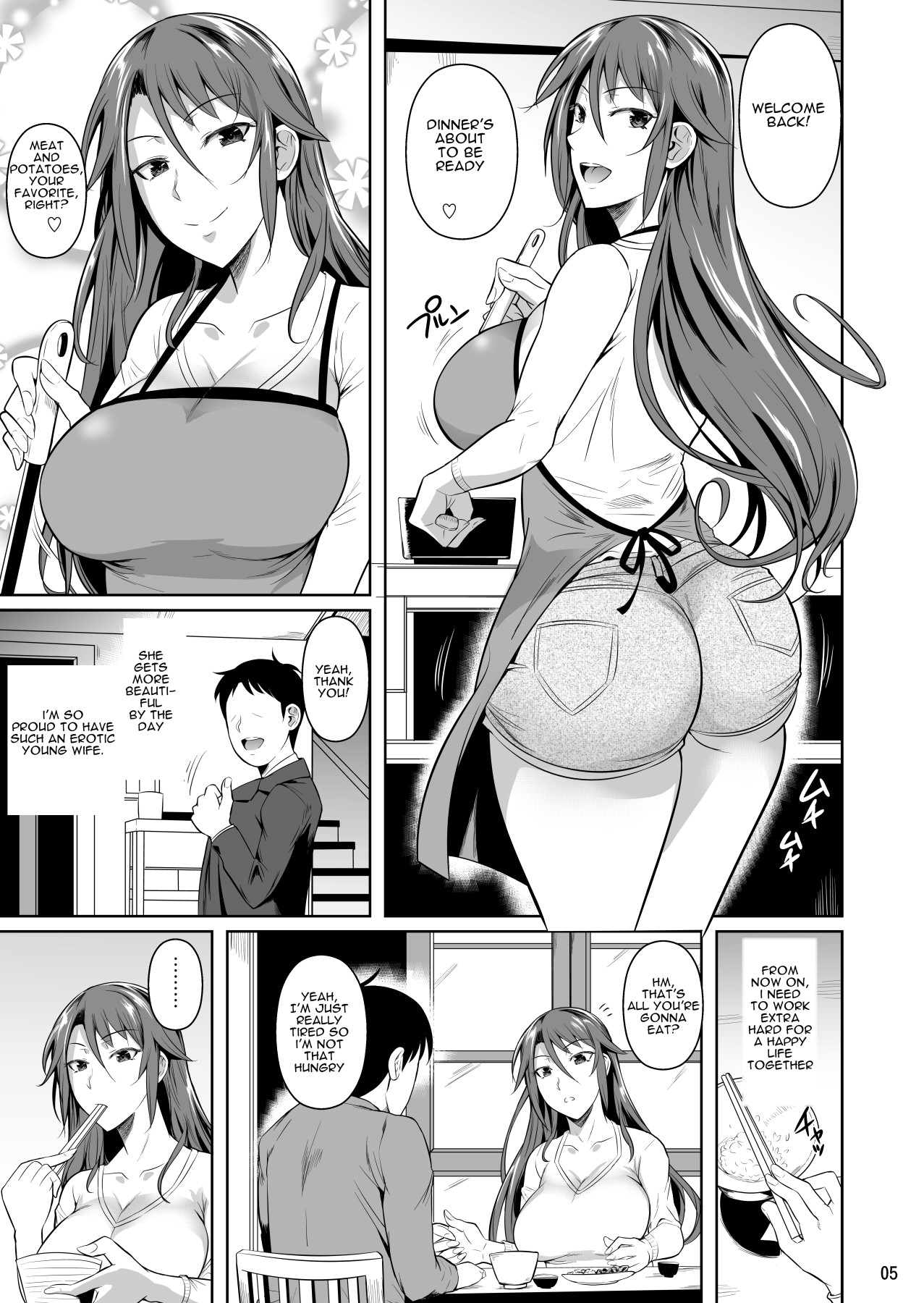 Hentai Manga Comic-Wife's Holes 3: The Fall of a Young Ex-Yankee Wife-Read-6